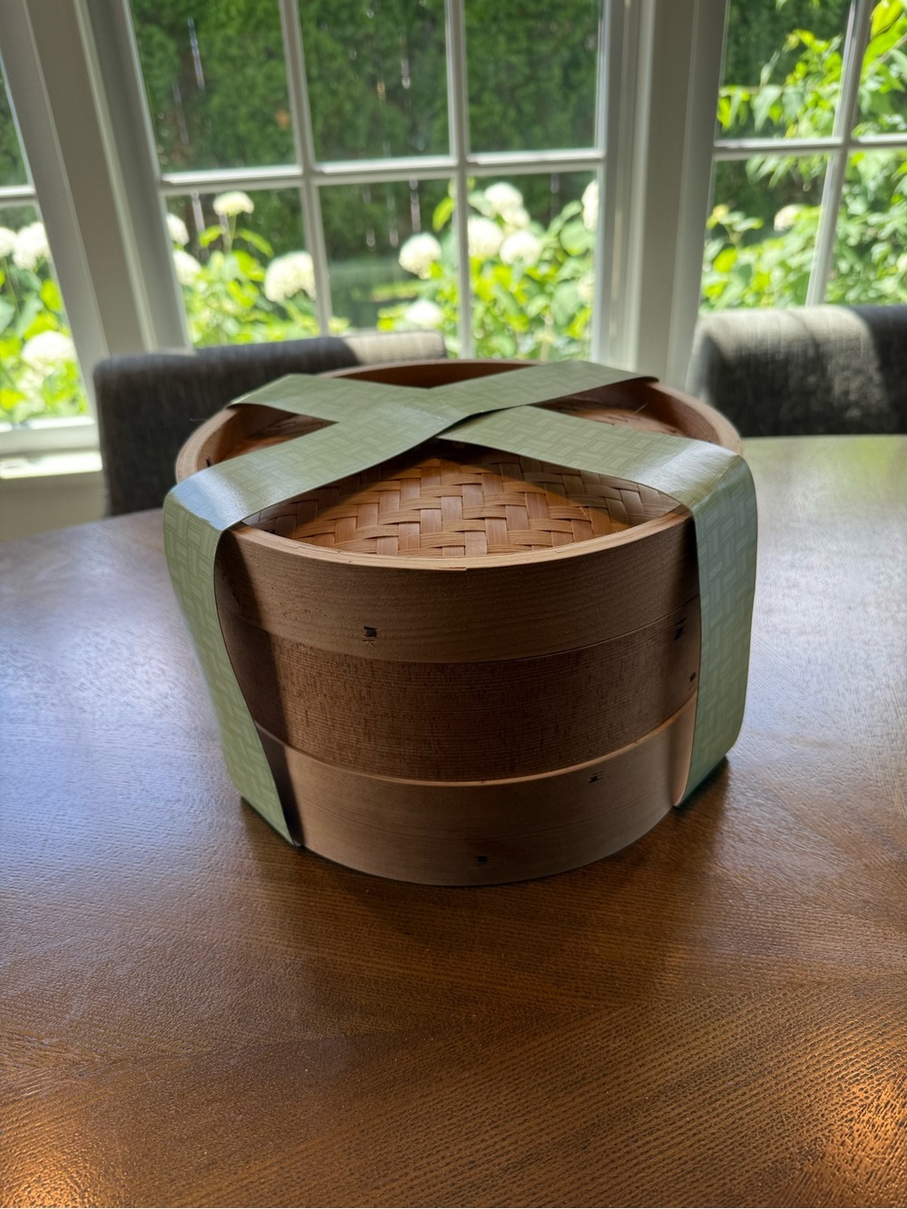 3 Tiered Handcrafted Bamboo Steamer